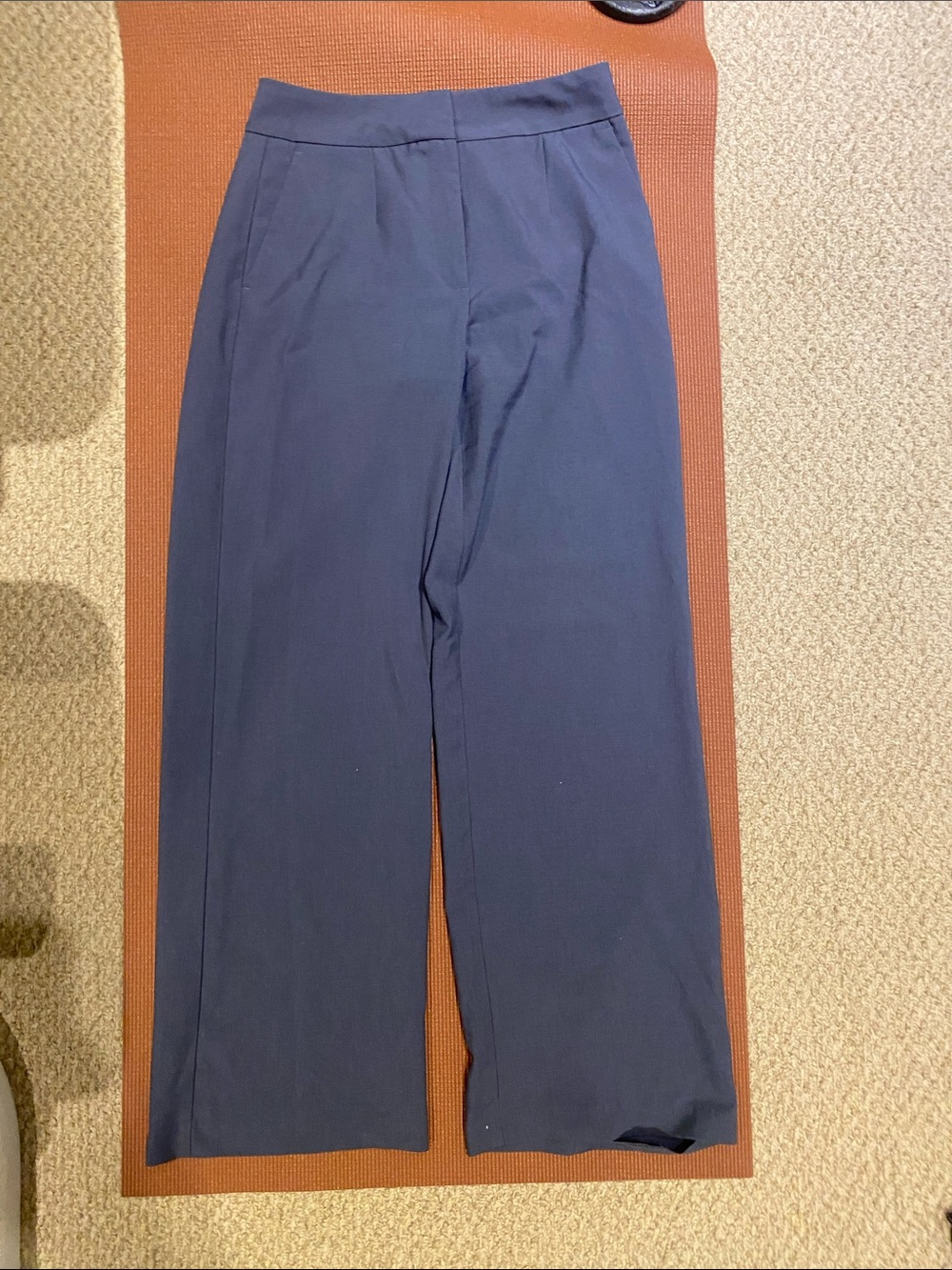 Dynamite Women's Grey Straight-Leg Dress Pants